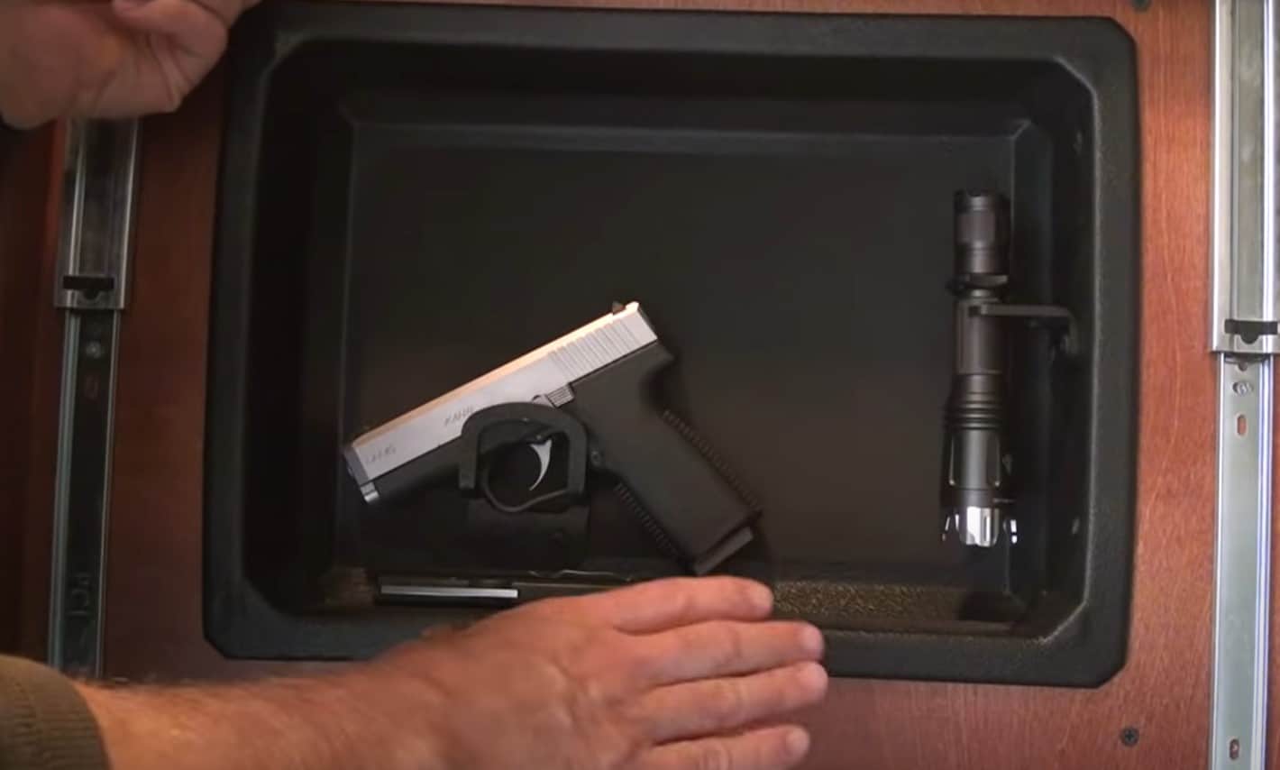 Handgun Loaded When It Is In A Gun Safe