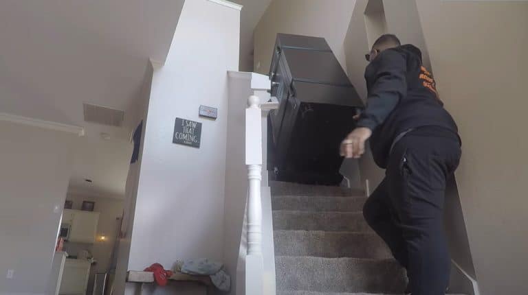 How To Move A Gun Safe Down Stairs?