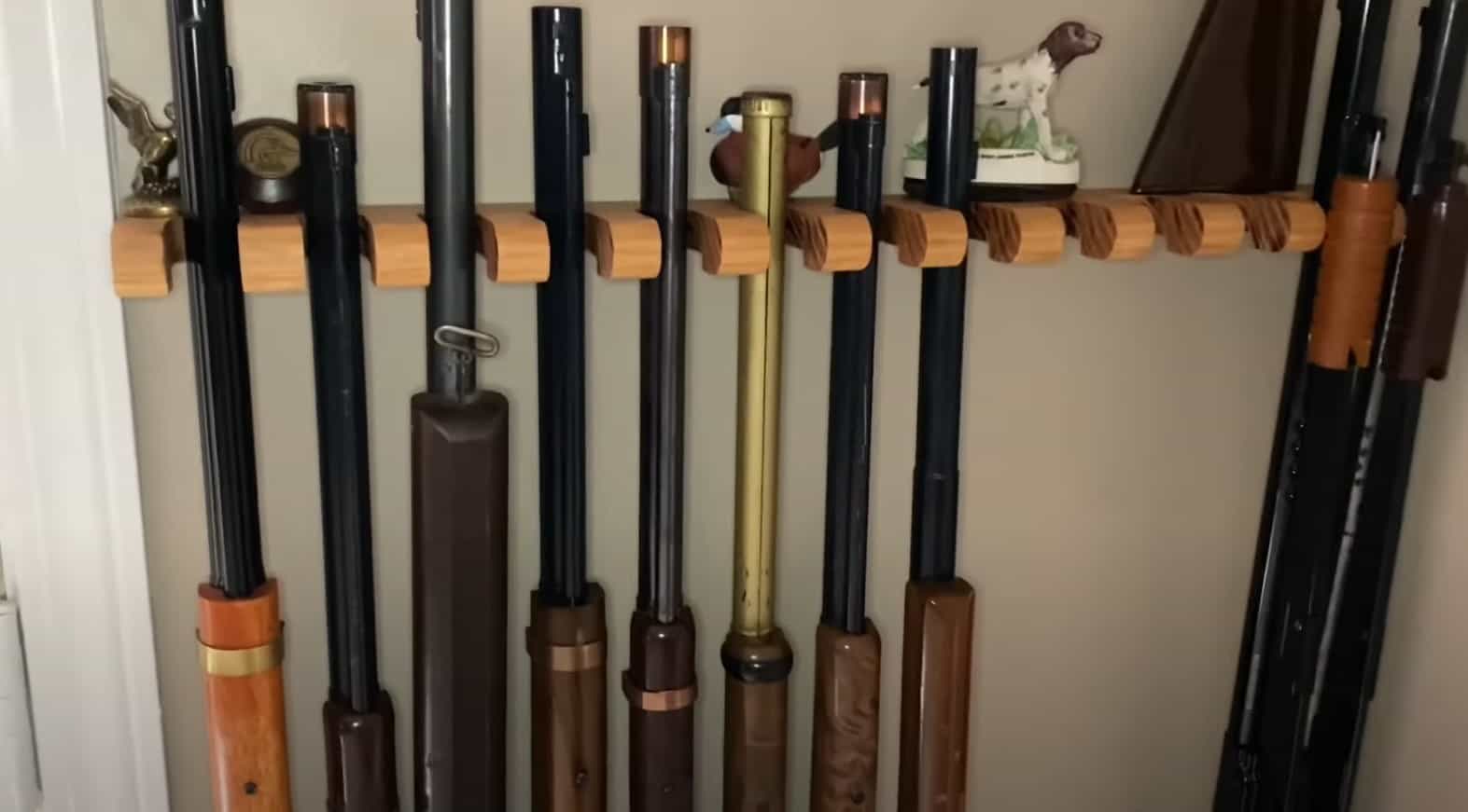 How To Build A Gun Rack In A Closet