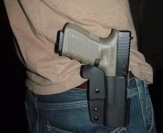 Holster Less Carrying